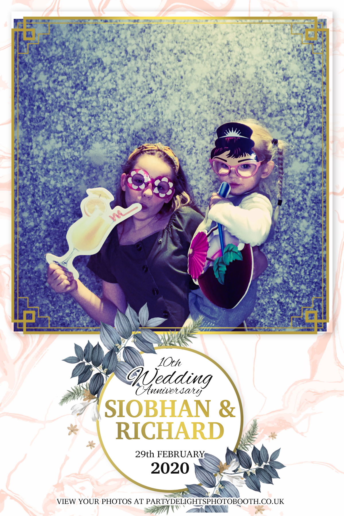 Siobhan and Richards Vow renewal  | View more photos from the event at gallery.partydelightsphotobooth.co.uk/u/PartyDelightsPhotoBooth/Siobhan-and-Richards-Vow-renewal